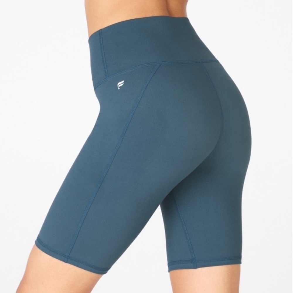 Fabletics High Waisted Powerhold Shorts 9”